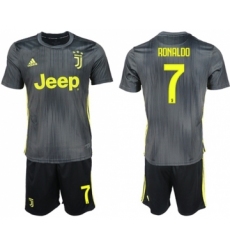Juventus #7 Ronaldo Third Soccer Club Jersey