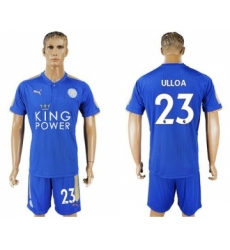 Leicester City #23 Ulloa Home Soccer Club Jersey