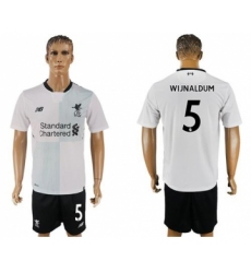 Liverpool #5 Wijnaldum Away Soccer Club Jersey
