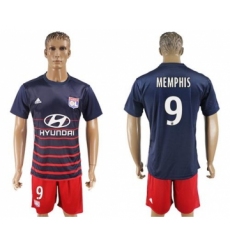 Lyon #9 Memphis Away Soccer Club Jersey