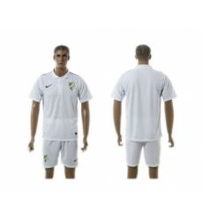 Malaga Blank White Training Soccer Club Jersey