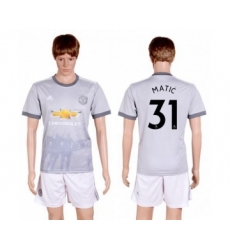 Manchester United #31 Matic Sec Away Soccer Club Jersey