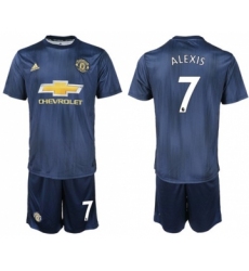 Manchester United #7 Alexis Third Soccer Club Jersey