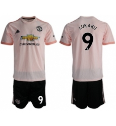 Manchester United #9 Lukaku Away Soccer Club Jersey