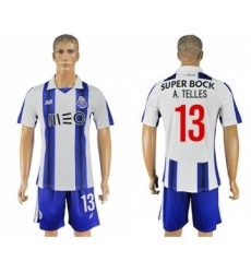 Oporto #13 A.Telles Home Soccer Club Jersey