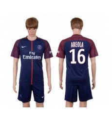 Paris Saint-Germain #16 Areola Home Soccer Club Jersey
