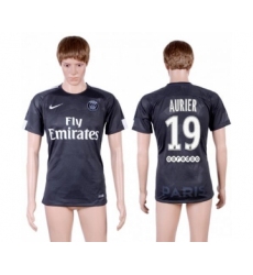 Paris Saint-Germain #19 Aurier Sec Away Soccer Club Jersey