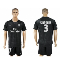Paris Saint-Germain #3 Kimpembe Sec Away Soccer Club Jersey