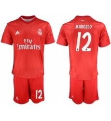 Real Madrid #12 Marcelo Third Soccer Club Jersey