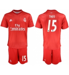Real Madrid #15 Theo Third Soccer Club Jersey