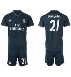 Real Madrid #21 B.Mayoral Away Soccer Club Jersey