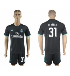 Real Madrid #31 R.Yanez Away Soccer Club Jersey
