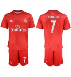 Real Madrid #7 Ronaldo Third Soccer Club Jersey