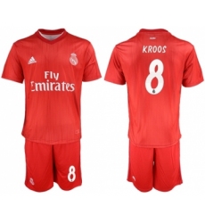 Real Madrid #8 Kroos Third Soccer Club Jersey