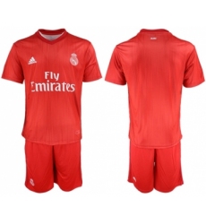 Real Madrid Blank Third Soccer Club Jersey