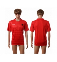 Albania Blank Home Soccer Country Jersey