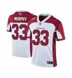Men's Arizona Cardinals #33 Byron Murphy White Vapor Untouchable Limited Player Football Jersey