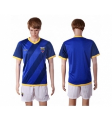 Ecuador Blank Away Soccer Country Jersey