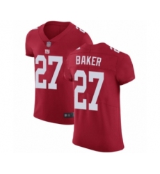 Men's New York Giants #27 Deandre Baker Red Alternate Vapor Untouchable Elite Player Football Jersey