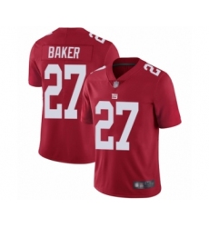 Men's New York Giants #27 Deandre Baker Red Alternate Vapor Untouchable Limited Player Football Jersey