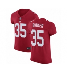 Men's New York Giants #35 Deandre Baker Red Alternate Vapor Untouchable Elite Player Football Jersey