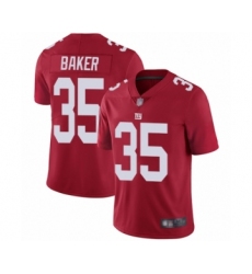 Men's New York Giants #35 Deandre Baker Red Alternate Vapor Untouchable Limited Player Football Jersey