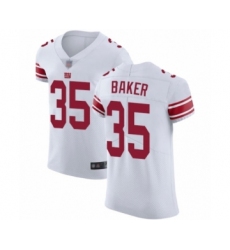 Men's New York Giants #35 Deandre Baker White Vapor Untouchable Elite Player Football Jersey