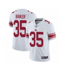 Men's New York Giants #35 Deandre Baker White Vapor Untouchable Limited Player Football Jersey
