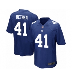 Men's New York Giants #41 Antoine Bethea Game Royal Blue Team Color Football Jersey