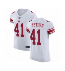 Men's New York Giants #41 Antoine Bethea White Vapor Untouchable Elite Player Football Jersey