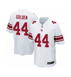 Men's New York Giants #44 Markus Golden Game White Football Jersey
