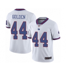 Men's New York Giants #44 Markus Golden Limited White Rush Vapor Untouchable Football Jersey
