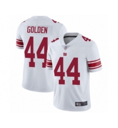 Men's New York Giants #44 Markus Golden White Vapor Untouchable Limited Player Football Jersey