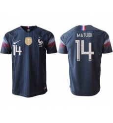 France #14 Matuidi Home Thai Version Soccer Country Jersey