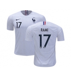France #17 Rami Away Soccer Country Jersey