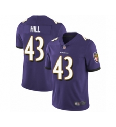 Men's Baltimore Ravens #45 Jaylon Ferguson Black Alternate Vapor Untouchable Limited Player Football Jersey