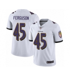 Youth Baltimore Ravens #45 Jaylon Ferguson White Vapor Untouchable Limited Player Football Jersey