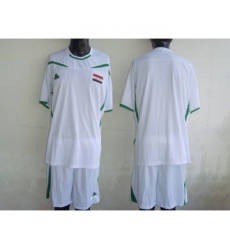 Iraq Blank White 2011 2012 Soccer Country Jersey
