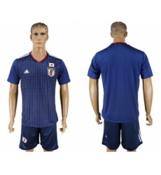 Japan Blank Home Soccer Country Jersey