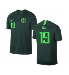 Nigeria #19 OGU Away Soccer Country Jersey