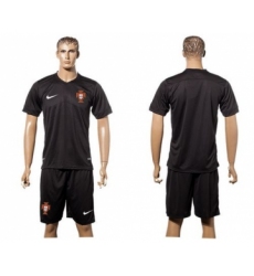 Portugal Blank SEC Away Soccer Country Jersey