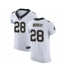 Men's New Orleans Saints #28 Latavius Murray White Vapor Untouchable Elite Player Football Jersey