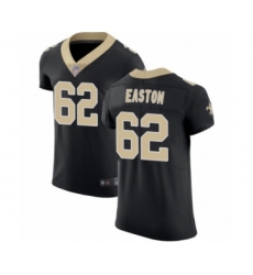 Men's New Orleans Saints #62 Nick Easton Black Team Color Vapor Untouchable Elite Player Football Jersey