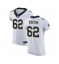 Men's New Orleans Saints #62 Nick Easton White Vapor Untouchable Elite Player Football Jersey