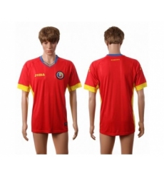 Romania Blank Away Soccer Country Jersey