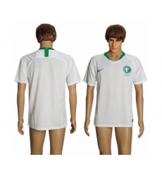Saudi Arabia Blank Home Soccer Country Jersey