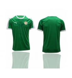 Senegal Blank Home Soccer Country Jersey