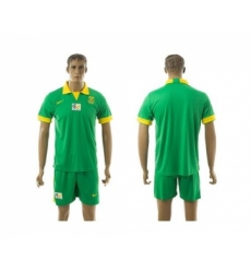 South African Blank Green Away Soccer Country Jersey