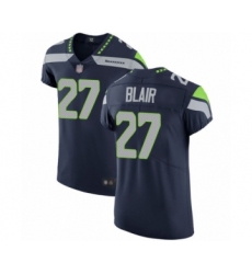 Men's Seattle Seahawks #27 Marquise Blair Navy Blue Team Color Vapor Untouchable Elite Player Football Jersey