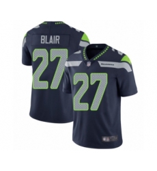 Men's Seattle Seahawks #27 Marquise Blair Navy Blue Team Color Vapor Untouchable Limited Player Football Jersey